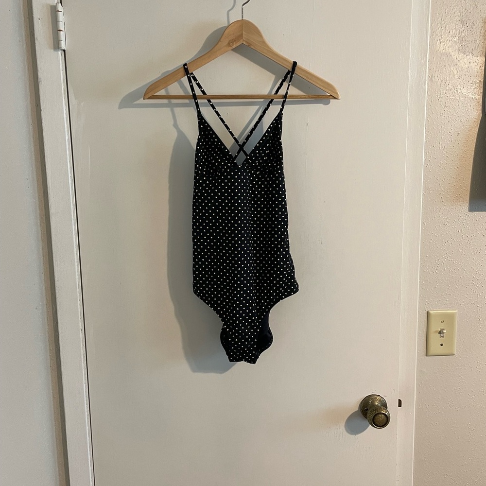Madewell Hearts One Piece Swimsuit